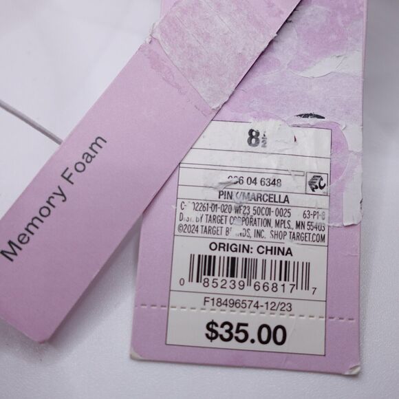 NWT Wild Fable Sz 8.5 Heels Pink Marcella Strappy Bows Slip-On Coquette Preppy - Picture 5 of 16